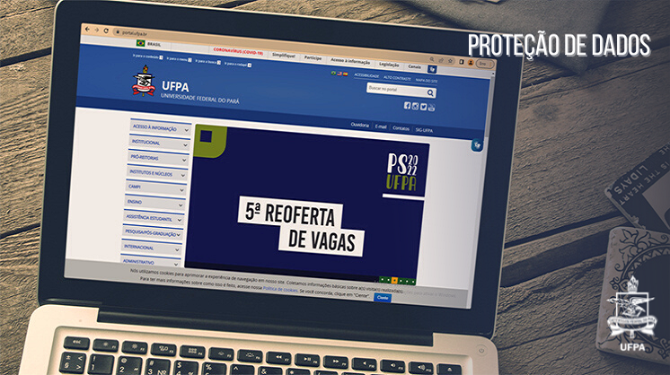UFPA implementa Política de Cookies e Política de Privacidade em seus sites